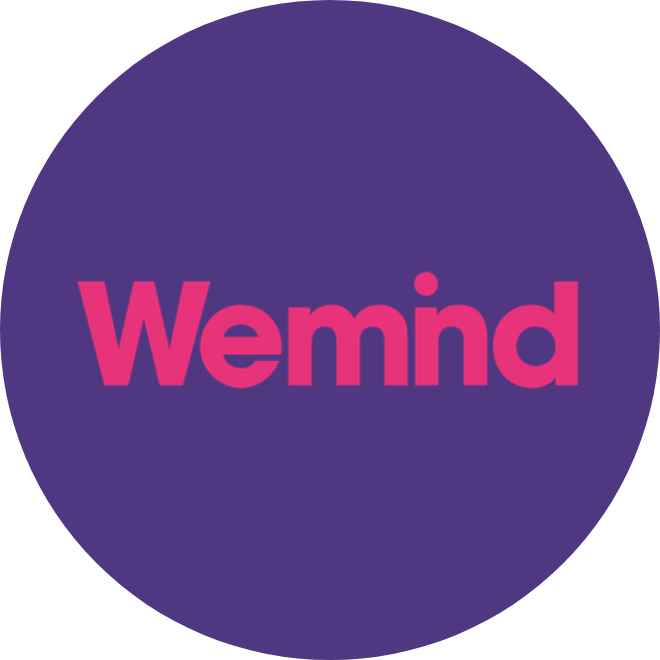 Logo de Wemind, le partenaire de la protection sociale pour les freelances de Bande à part.