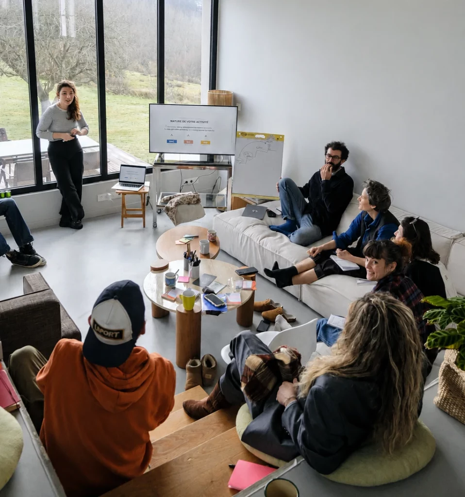 Cycles d'atelier sur la micro-entreprise chez Alma et Mesa